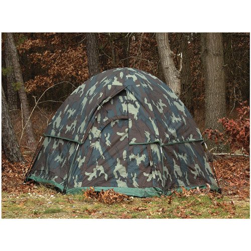 Camo 3-Man Hexagon Dome Tent