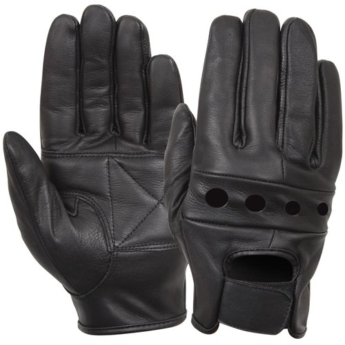 Leather Motorcycle Gloves 