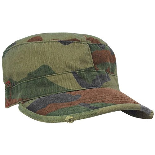 Vintage Camo Fatigue Cap