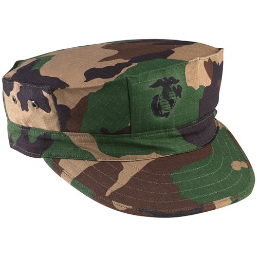 Marine Corps Cotton Rip-Stop With Emblem Cap