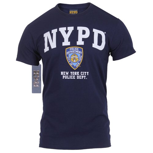 Mens Officially Licensed NYPD T-Shirt