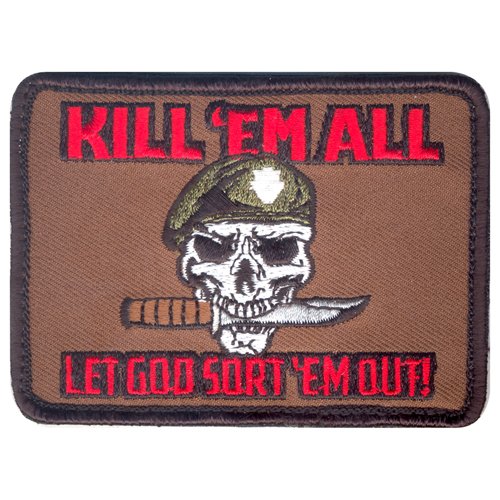 Kill Em All Let God Sort Em Out Morale Patch