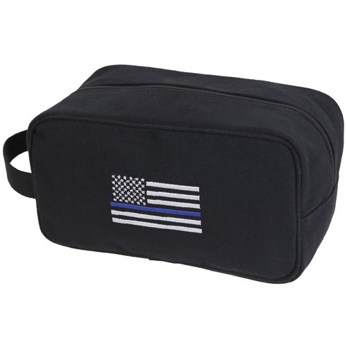 Ultra Force Thin Blue Line Canvas Travel Kit