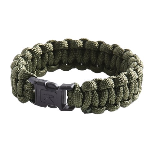 Solid Color Paracord Survival Bracelet