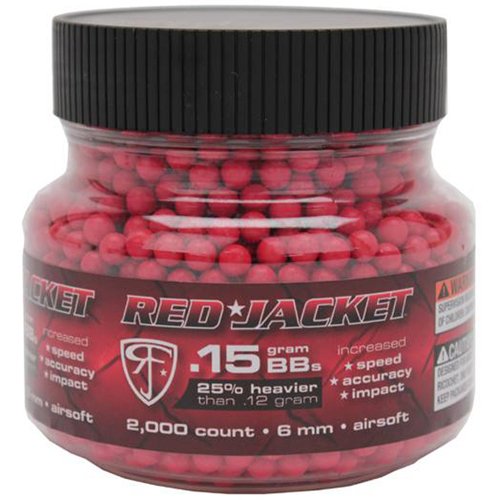 Red .15G 6Mm 2000 Count