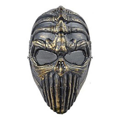 Spine Tingler Airsfot Mask - Antique Brass Finish