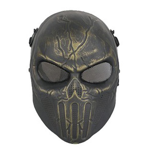 Punisher Airsfot Mask - Antique Brass Finish