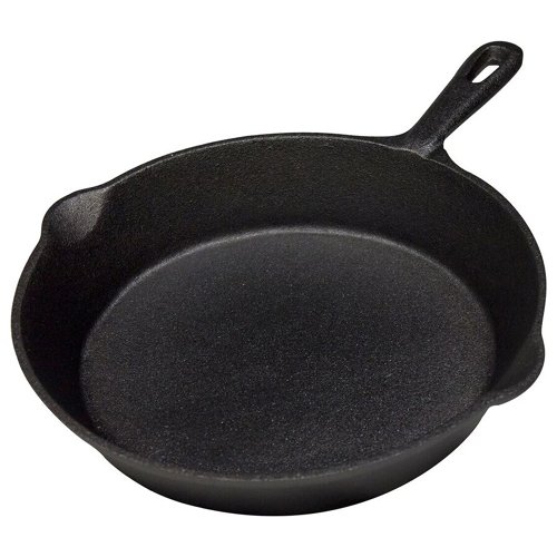 Camping 10.5 Inch Cast Iron Skillet
