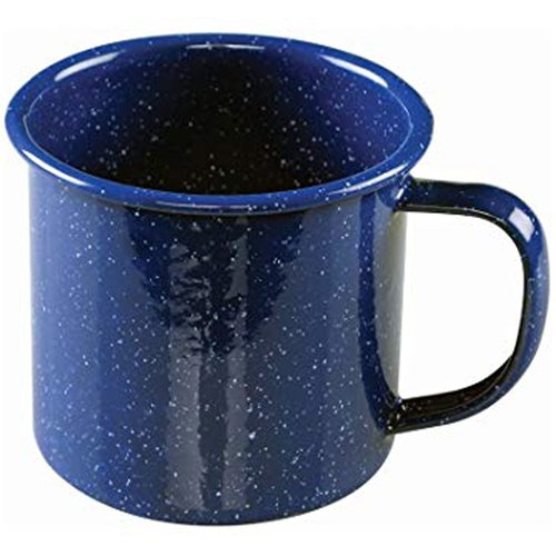 Enamel Soup Mug - 4 Inch