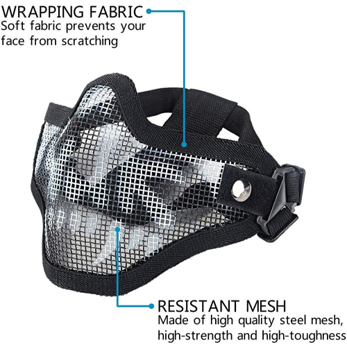 NUMEN Airsoft Wiremessh Face Mask