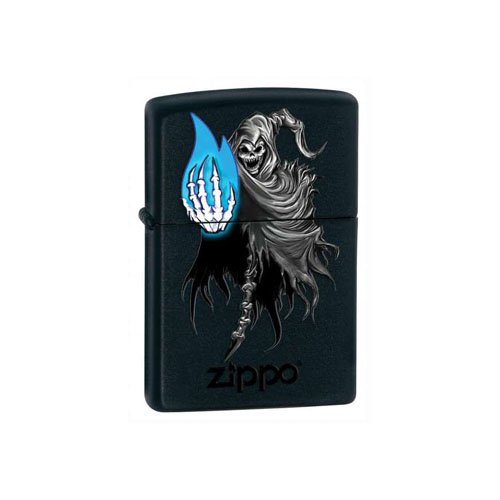 Zippo Black Death Lighter