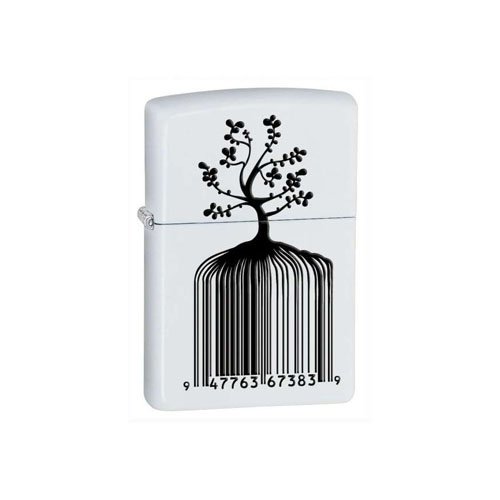 Zippo Identity Tree Barcode Lighter