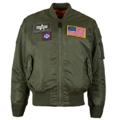 Alpha MA-1 Flex Core Fit Flight Jacket