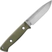 Benchmade Bushcrafter Fixed Knife w/Stonewashed Handle