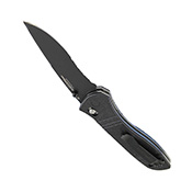 Benchmade Mchenry&Williams Black Folding Knife - Half Serrated Edge
