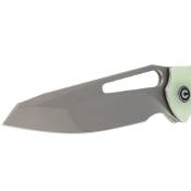 Explorer Spiny Dogfish Folding Knife - Natural G10 Handle 