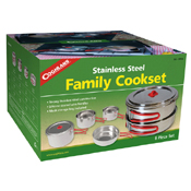Coghlans Stainless Steel Family Cookset