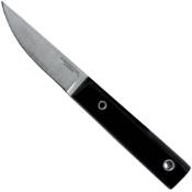 Urban EDC Puukko Fixed Blade Knife - Black Micarta