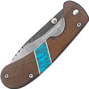 440C Stainless Steel Blue River Folder Knife