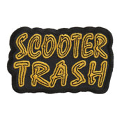 Scooter Trash Fun Biker Patch