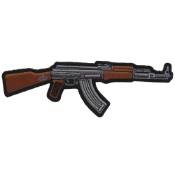 AK 47 Right Assault Rifle Gun Patch 6x2 Inch