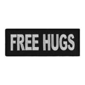 Free Hugs Patch - 4x1.5 Inch