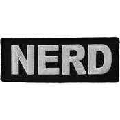 Nerd Funny Iron-on Patch