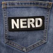 Nerd Funny Iron-on Patch