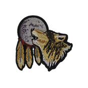 Wolf Moon Small Patch