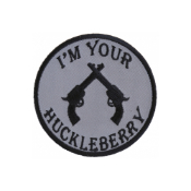 Huckleberry guns Patch - 3x3 inch