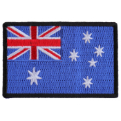 Australian Flag Patch - 3x2 Inch