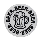 Beer Beer Beer Patch - 3x3 Inch