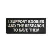 I support Boobies And The Research To Save Them Patch