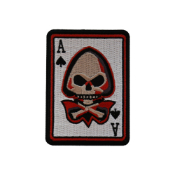 Skull Ace of Spades On Patch