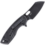 Pilar Large Folding Knife - Plain Edge - Black