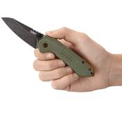 Overland OD Green G10 Folding Knife 