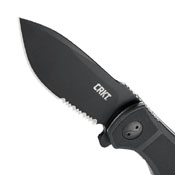 CRKT Prowess GRN Handle Folding Blade Knife