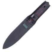 Onion Throwing Knives Fixed Knife w Sheath - Set of 3 Carbon Stel    