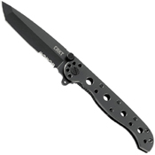 CRKT M16 Tanto 3 Inch Half Serrated Blade Folding Knife