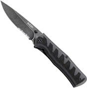 CRKT Ruger Crack-Shot Half Serrated Folding Knife