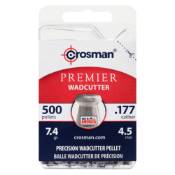 Crosman Premier Wadcutter 500 Count .177 7.4 Grain Pellets