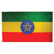 Flag-Ethiopia Star