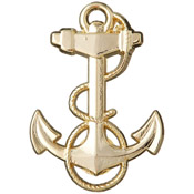 Eagle Emblems USN Midshipman Pin - 1.125 Inch