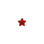 Pin Russia Star with Logo