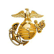 Pin-USMC Emblem E1 Left