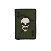 Patch Death Ace Spade Subdued 3-34 Inch