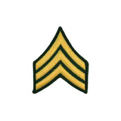 Patch Army E5 SGT Pair Dress Green