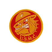 3 Inch USMC Bulldog Patch