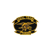 Patch Usn Seal Team 03 3-3/8 Inch