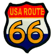 Patch-Route 66 Usa-Rw And B